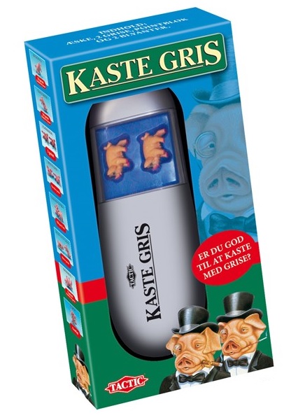 kaste gris spil