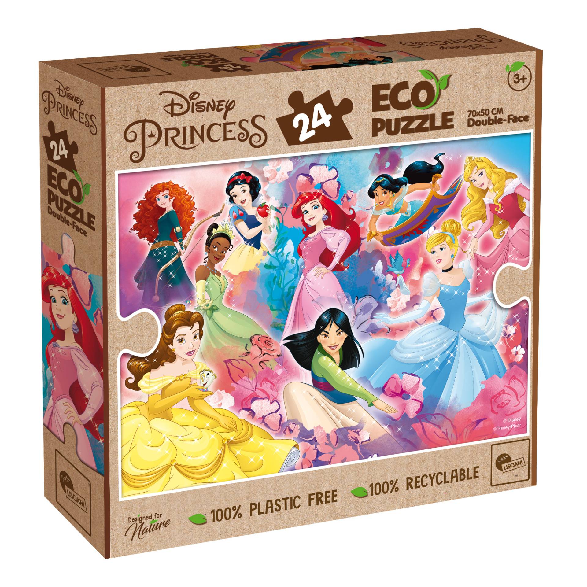 Disney Princess ECO puzzle - 24-brikker