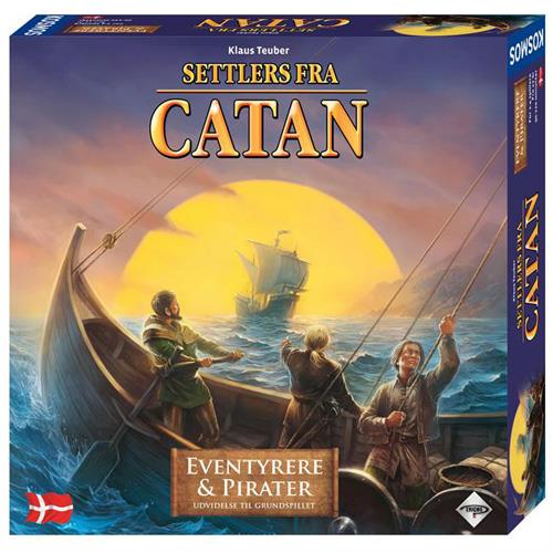 smukke Grænseværdi Oprigtighed Settlers fra Catan - Eventyrere og pirater. Køb på Nordiskspil.dk