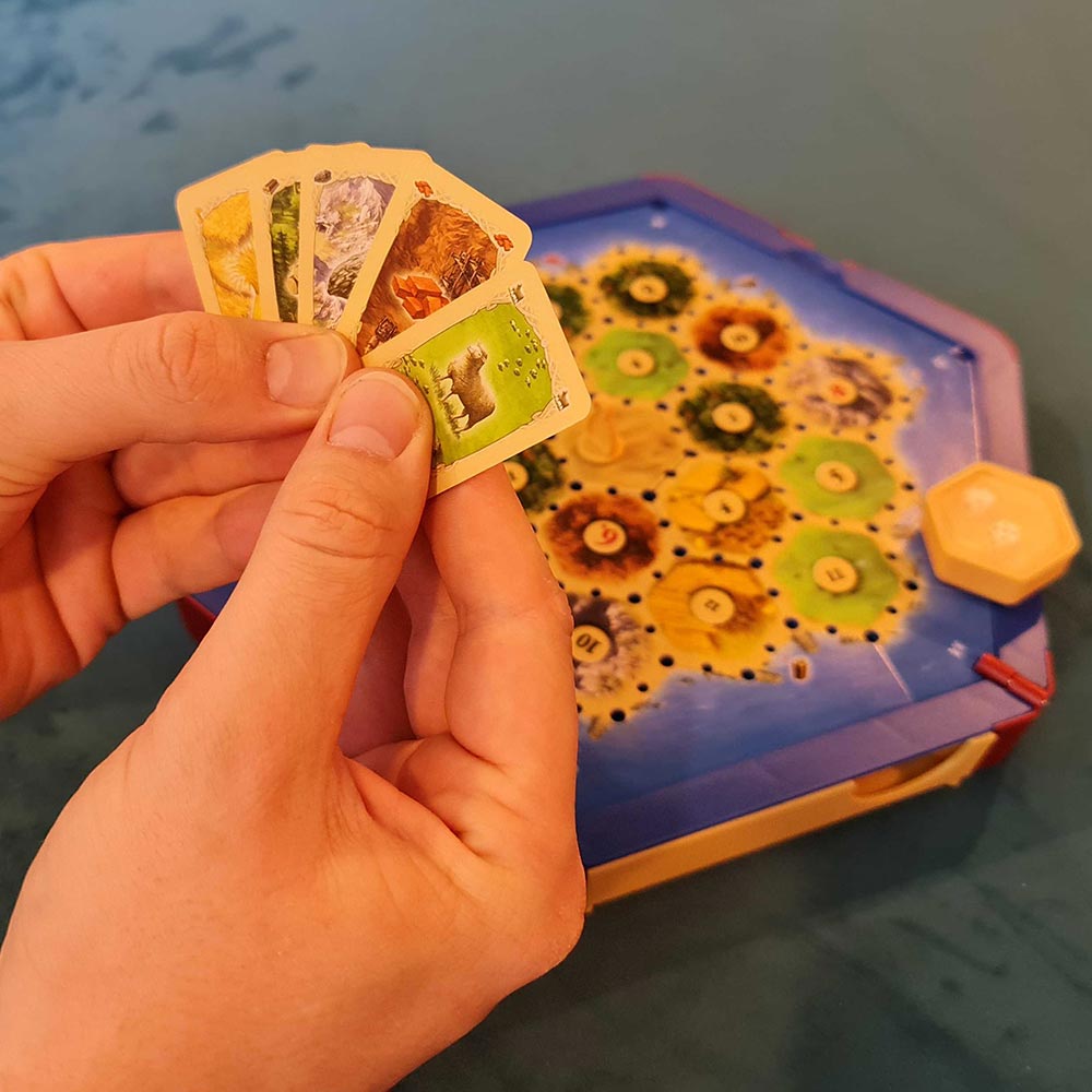 Modig Tegn et billede godkende Settlers of Catan - Mini