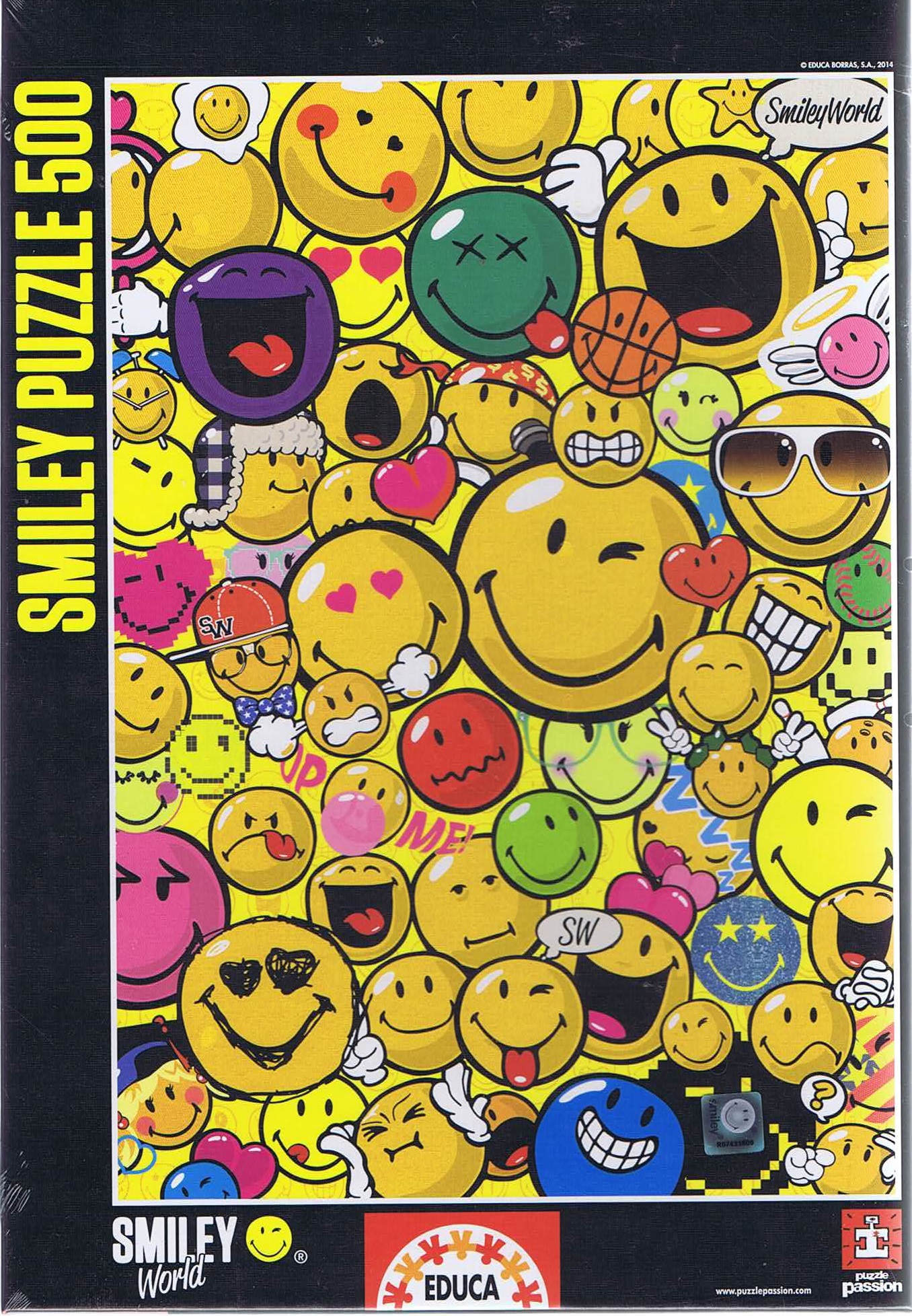 Smiley World - 500 brikker