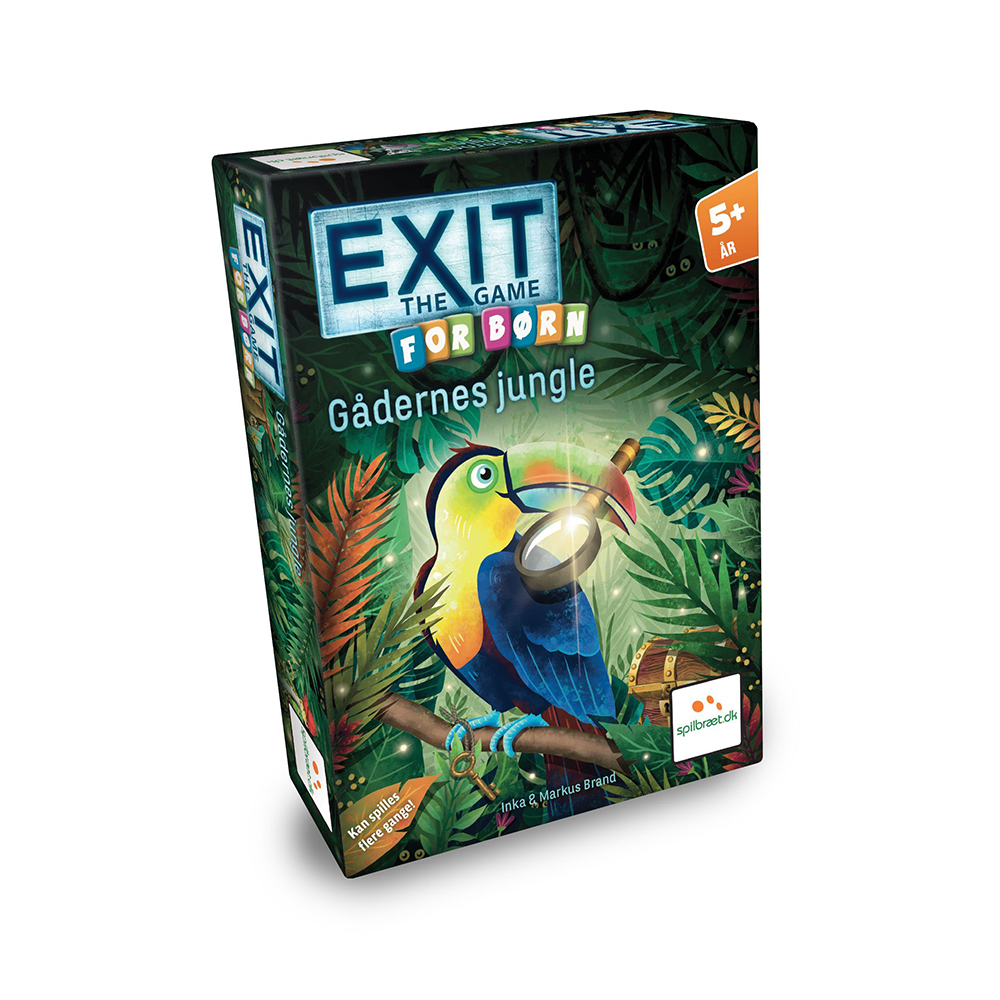 EXIT for Børn - Gådernes Jungle - Dansk