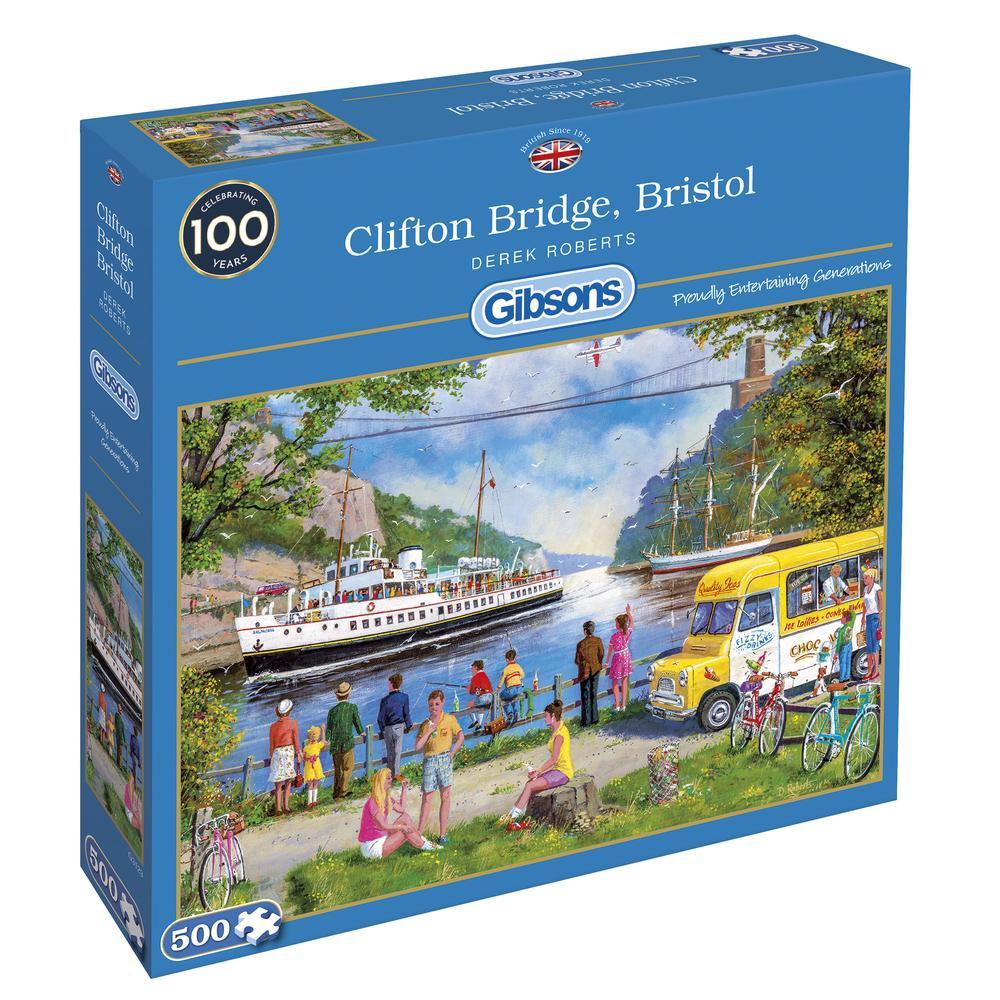 Clifton Bridge, Bristol - 500 brikker