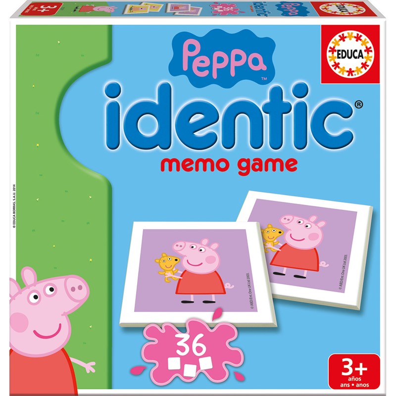 #2 - Gurli Gris vendespil (Peppa Pig Identic Memo)