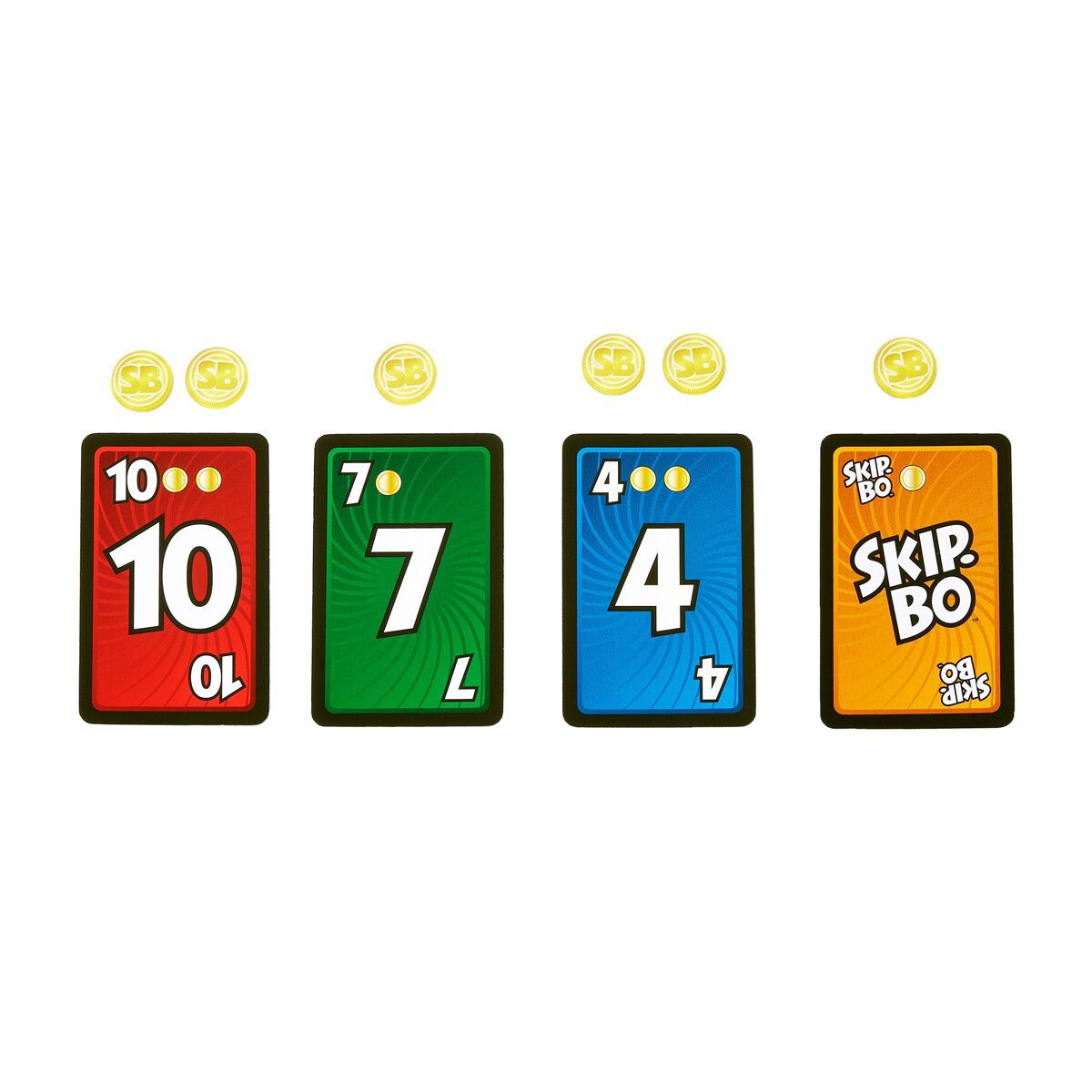 Brailled Skip-Bo Card Game