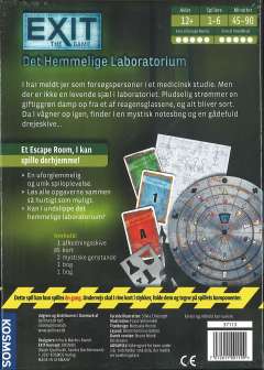 EXIT 2: Det Hemmelige laboratorium (DA) (2)