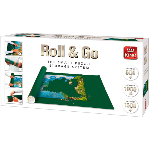 King Puslespilsmåtte Roll & Go - 500-1500 brikker