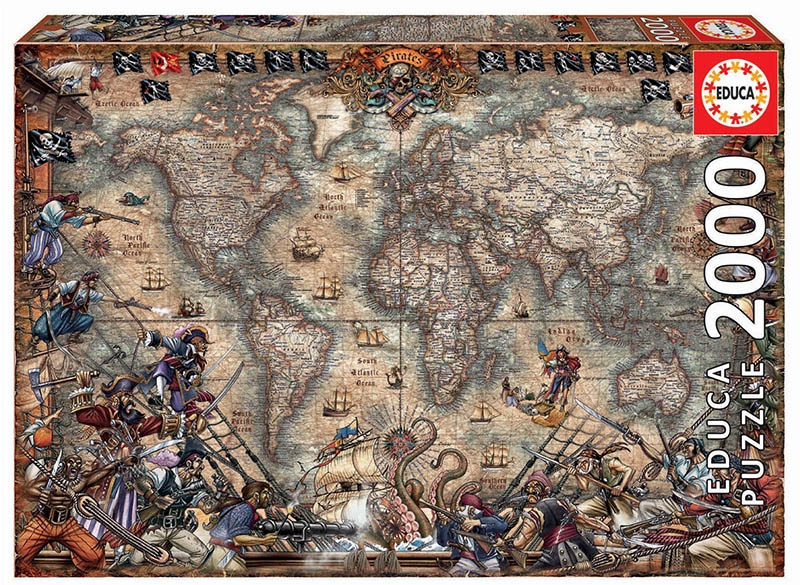 Pirates Map, 2000 brikker