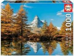 Matterhorn Mountain in Autumn - 1000 brikker (1)