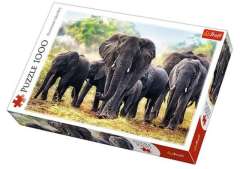 African Elephants - 1000 brikker (1)