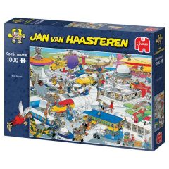 Jan van Haasteren: Den travle lufthavn - 1000 brikker (1)