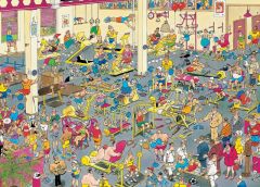 Jan van Haasteren: I fitnesscenteret - 1000 brikker (3)