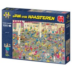 Jan van Haasteren: I fitnesscenteret - 1000 brikker (1)