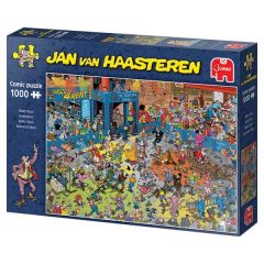 Jan van Haasteren: Disco på rulleskøjter - 1000 brikker (1)