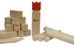 Kubb original, rød konge - Kongespil (1)