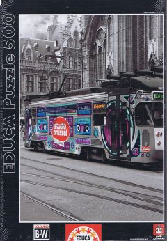 Ghent´s Tram, Belgium - 500 brikker (1)