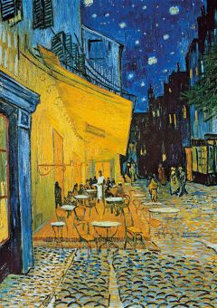 Van Gogh: Solsikker og Caféterrasse om aftenen - 2 x 1000 brikker (3)
