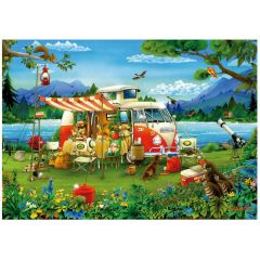 Jan van Haasteren: Campingferie - 1000 brikker (2)