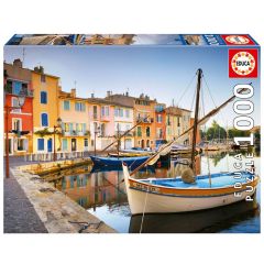 Frankrig: Havnen i Martigues, Provence - 1000 brikker (1)