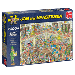 Jan van Haasteren - The Library - 2000 brikker (1)