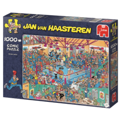 Jan van Haasteren - Boxing Match - 1000 brikker (1)