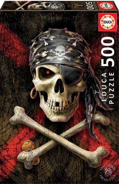 Pirate Skull, 500 brikker (1)