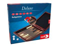 Deluxe Backgammon i træ, magnetisk (2)