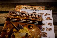 Gloomhaven: Jaws of the Lion - Removable Sticker Set and Map (3)