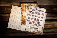 Gloomhaven: Jaws of the Lion - Removable Sticker Set and Map (4)