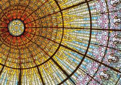 Barcelona: Palau de la Musica Catalana - 1000 brikker (2)