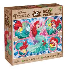 Disney Princess Ariel ECO Puzzle - 60 Brikker (1)