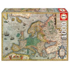 Kort over europa - 1000 brikker (1)