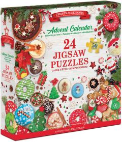 Julekalender - Julens Glæder (24 x 50 brikker) (1)