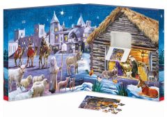 Julekalender - Et barn er født i Bethlehem (24 x 50 brikker) (2)