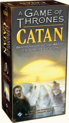 A Game of Thrones Catan: Brotherhood of  the Watch 5-6 Player Extension - Engelsk (1)
