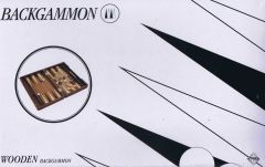 Backgammon Wood smalll 12' (2)