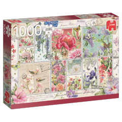 Flower stamps, 1000 brikker (1)