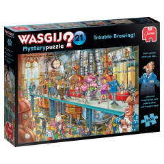 Wasgij Mystery 21 - På Bryggeriet - 1000 brikker (1)