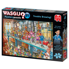 Wasgij Mystery 21 - På Bryggeriet - 1000 brikker (2)