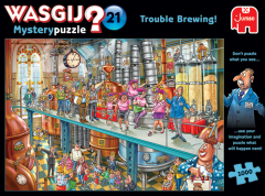 Wasgij Mystery 21 - På Bryggeriet - 1000 brikker (3)