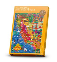 Vin: Californien - 1000 brikker (1)