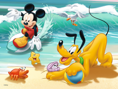 Disney - Mickey and Pluto at the beach, 30 brikker (2)