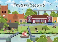 Danske byer: Frederikssund, 1000 brikker (1)