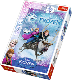 Frozen Redningnen - 100 brikker (1)