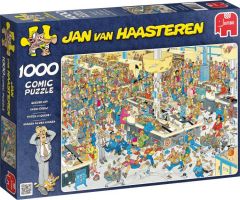 Jan van Haasteren - Queued Up - 1000 brikker (1)