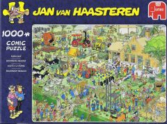 Jan van Haasteren - Farm visit - 1000 brikker (1)