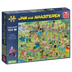 Jan van Haasteren: Hundene i parken - 1000 brikker (1)