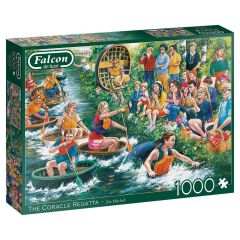 Kapløb med Korkbåde - 1000 brikker (1)