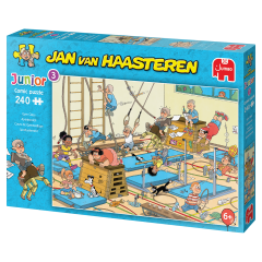 Jan van Haasteren: Sjov i gymnastiksalen - 240 brikker (2)