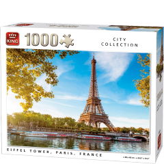 Eiffel Tower, Paris, France -  1000 brikker (1)